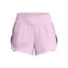 Solid Color Elastic Sports Casual Shorts Women Shorts Purple 1376936-543