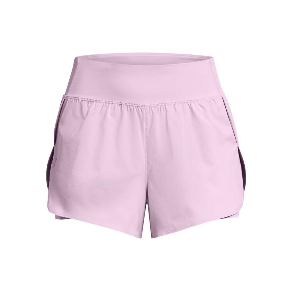 Under Armour Однотонные эластичные спортивные повседневные шорты женские шорты фиолетовые 1376936-543