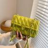 IELGY women's chain small square bag texture simple messenger