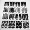 Woman's Fashion Eye Makeup Tools Dramatic Wispies Fluffies 8D Mink Hair False Eyelashes Thick Long