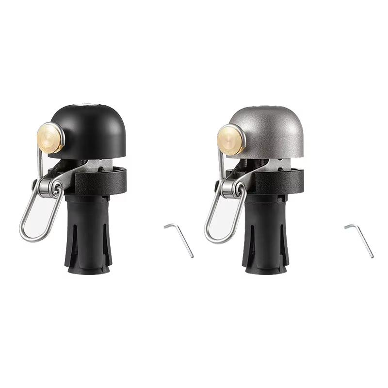 1/2pcs New Bicycle Bell Super Loud MTB Mountain Bike Safety Warning Alarm Bicycle Handlebar Plug Horn Riding Cycling Accessories