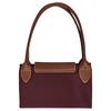 Longchamp Сумка через плечо Le Pliage с логотипом и застежкой-кнопкой из переработанного полиамида Medium Женская сумка через плечо Бордовый 2605089P87