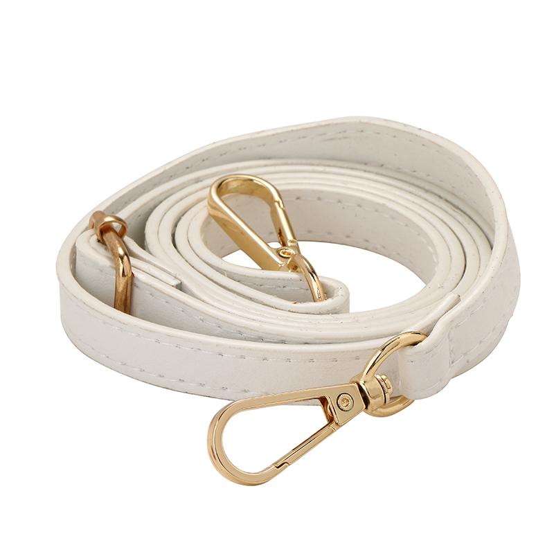 125cm Long Bag Strap PU Leather Shoulder Bag Strap 1.2cm Wide Accessories For Handbags Fashion PU Bag Strap For Crossbody Belts