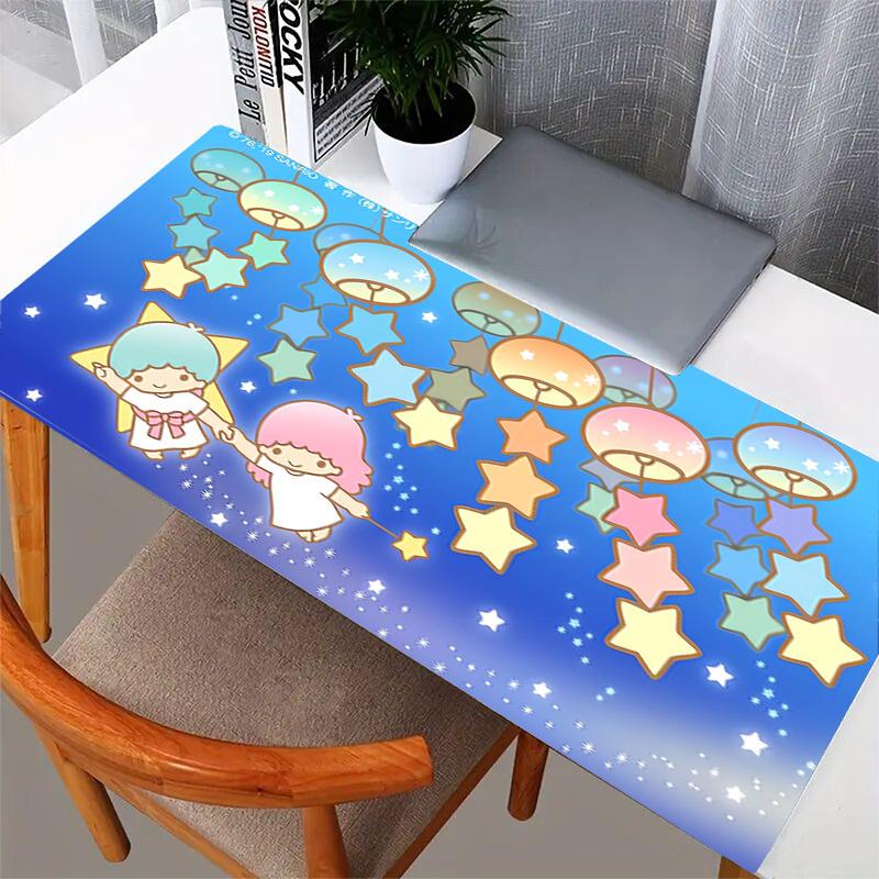 1pc Sanrio Characters Flying Stars Night Sky Computer Pad with Vibrant Print, Mouse Pads for Desk 176