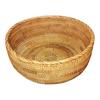 Rattan Storage Serving Basket Round Organizer Baskets for Living Room Handwoven Fruit Bowl