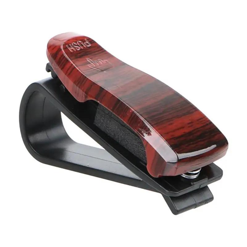 Универсальный автомобильный солнцезащитный козырек, коробка для очков, зажим для очков, держатель для карточек, держатель для билетов, подставка с застежкой, чехол для ручек, аксессуары для очков