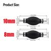 8mm/10mm Universal Fuel Pump Rubber Manual Liquid Oil Transfer Pump Hand Manual Oil Pump Primer Bulb for Car Motorcycle Boat