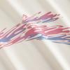 Anta Классическая футболка с принтом логотипа American Graffiti, повседневная, модная, свободная, удобная, дышащая, впитывающая пот, вязаная, с коротким рукавом 952628105-5