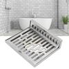 Right Angle Design Corner Floor Drain 304 Stainless Steel Wall Corner Drain  Laundry Room
