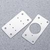 Нержавеющая сталь с винтами Петли для шкафа Аппаратные инструменты Ремонтная пластина для петель для дома