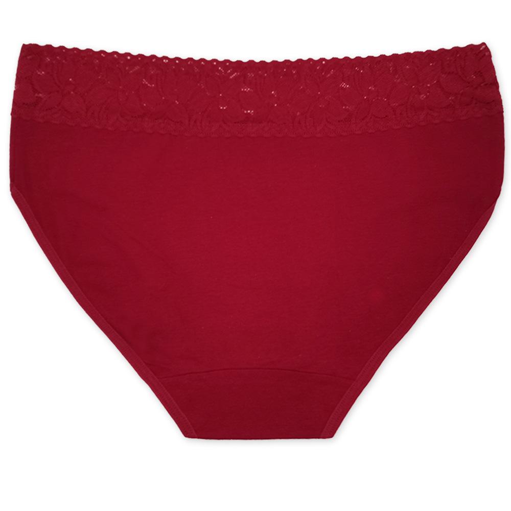 Женское нижнее белье, хлопковые трусики со средней посадкой, милые кружевные трусы с бантом, сексуальные трусы больших размеров, женские трусики больших размеров, 6 шт./лот