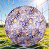 1pc Cosmic Cats Themed Soccer Ball, Size 5, Lightweight PVC Material, Outdoor Training Soccer Ball Gift. q62231