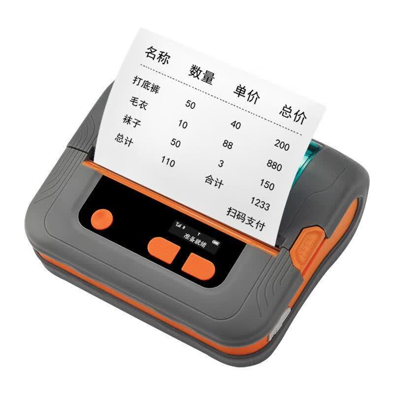 Портативный Bluetooth-термопринтер этикеток Gprinter M421, вилка CN (адаптер в комплекте)