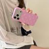 Магнитный чехол для iPhone 14/13 с закругленными краями и рисунком в горошек, совместим с Apple 17/16/15 PROMAX, противоударный дизайн.