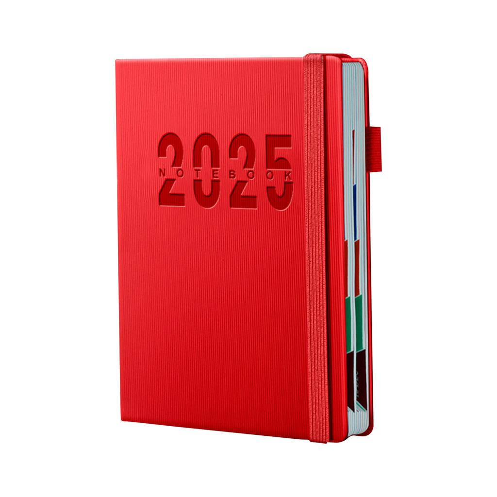 Планировщик 2025 года — еженедельный и ежемесячный планировщик, 2 календаря-планировщика в твердом переплете на 2025 год