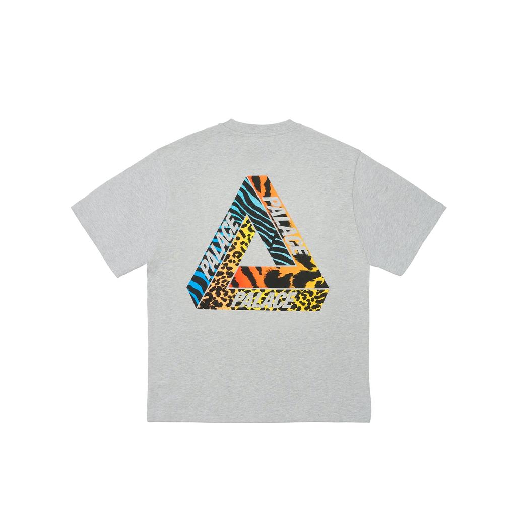 Palace Jungle Dream T-Shirt Grey Marl Unisex Tops P27TS107