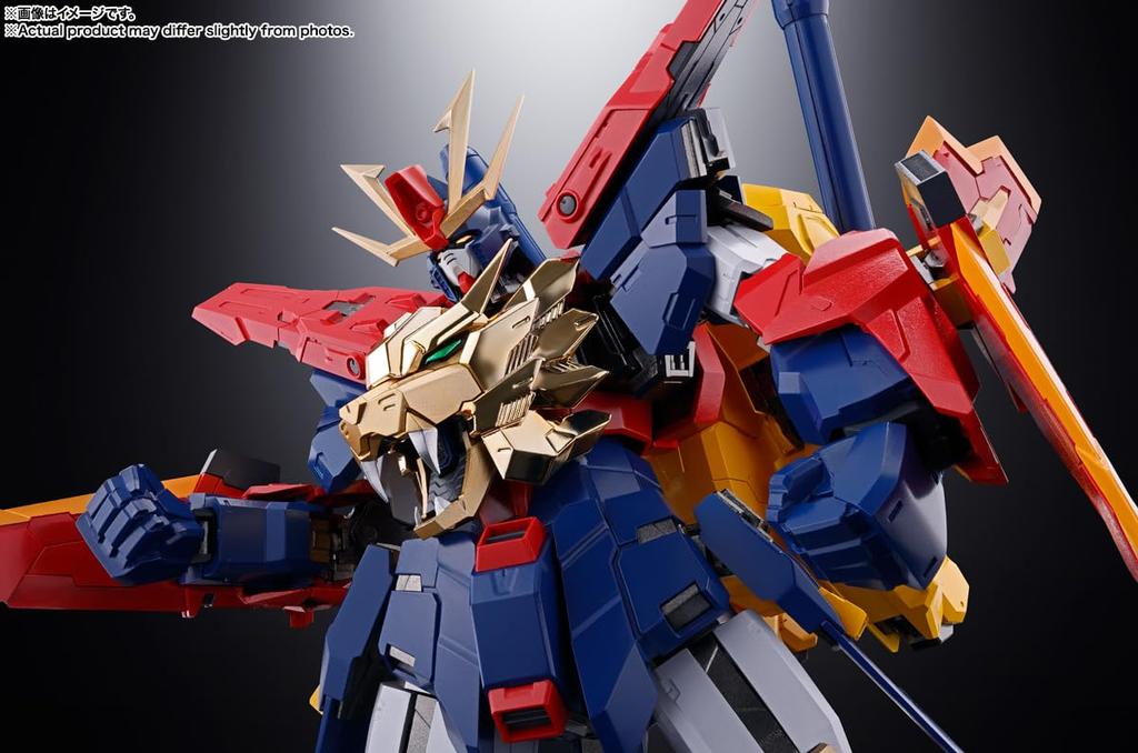 TAMASHII NATIONS Soul of Chogokin GX-113 Gundam Build Fighters Try Strongest Mobility Gundam Tryon 3, Approximately 210mm, Die-cast, PVC, an