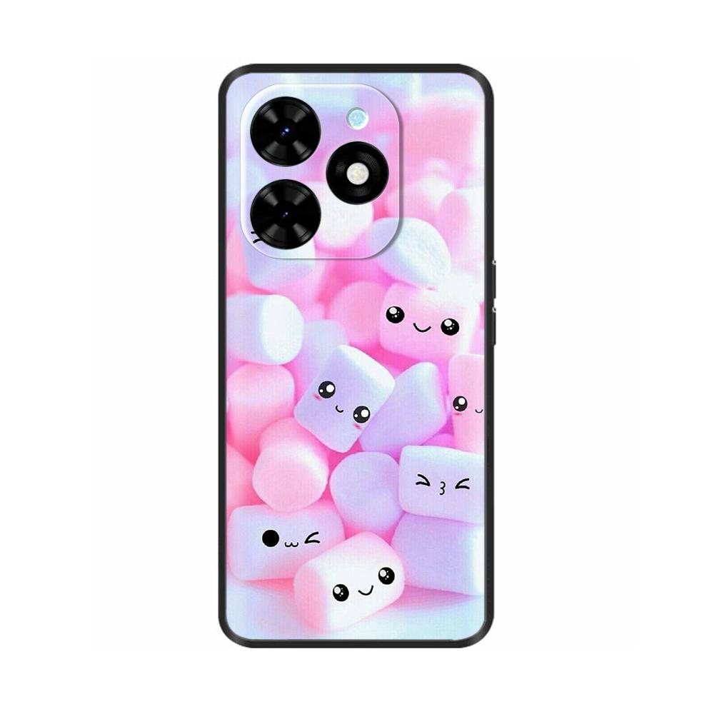 Чехол для Tecno Spark 20 Pro Мягкий черный силиконовый чехол для телефона для Tecno Spark 20C Coque Spark20 Spark 20 Pro Защитная крышка Fundas