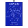 Синий Матисс Пикассо Баухаус коралловые листья настенная живопись на холсте плакаты на скандинавскую тему и принты настенные панно для декора гостиной