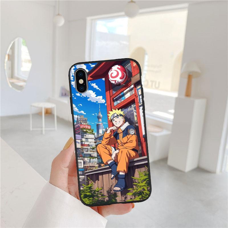 LO9 Anime Naruto Soft Shell Phone Case for OPPO A3 Pro A72 A74 A76 A77 A77S A78 A79 A94 A95 A18 A40M A58