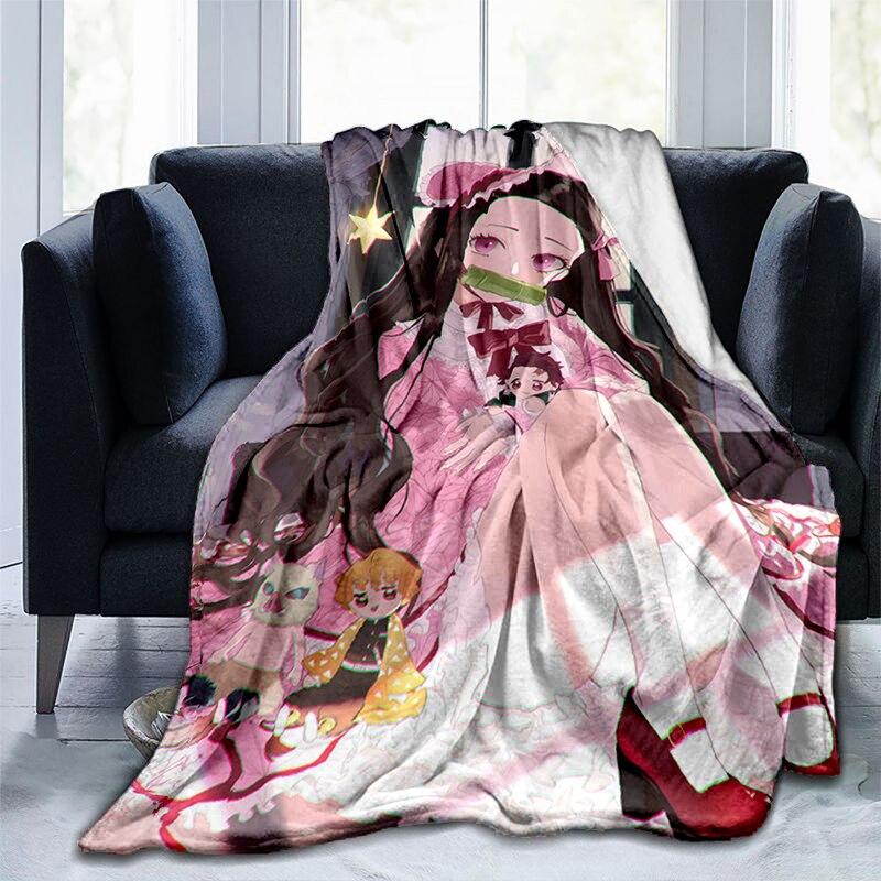 Hot Body Anime Sexy Girl Modern Blanket Flannel Soft Plush Sofa Bed Throwing Cartoon Blankets for Beds Gifts Dropshipping