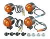 Kitaco 830-1134900 Мини-комплект указателей поворота Warens, Оранжевый, XR50 Motard и т.д.
