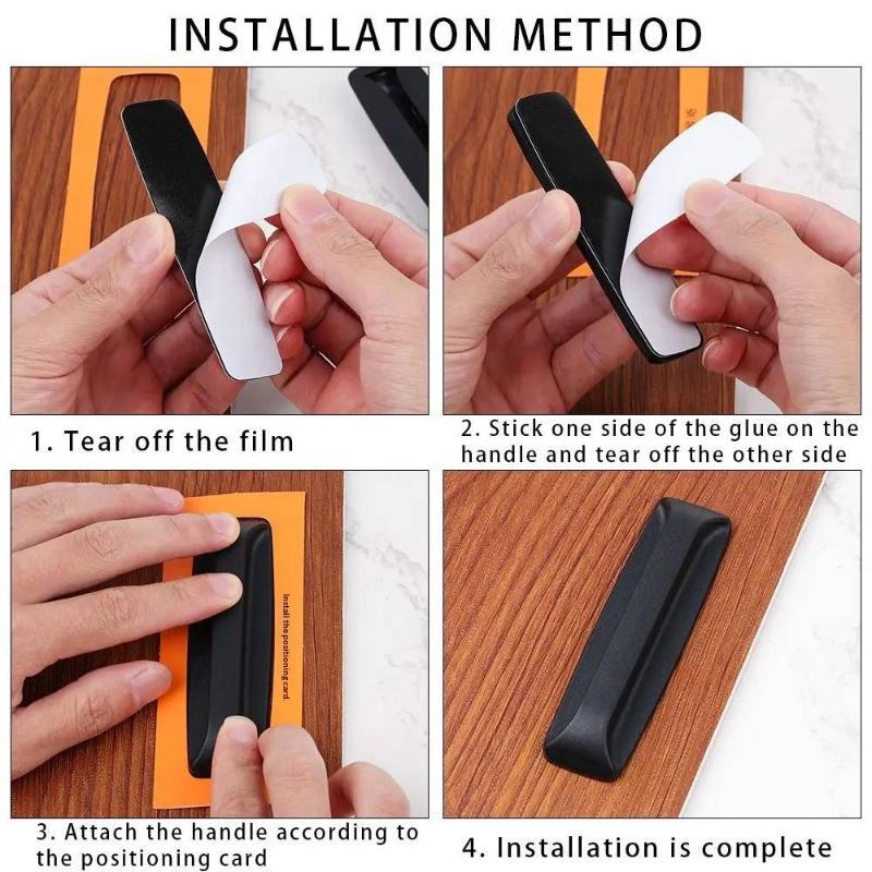 2pcs Cabinet Handles Multifunctional Color Pulls Suitable for Window and Wardrobe Modern Design Home Furnishing