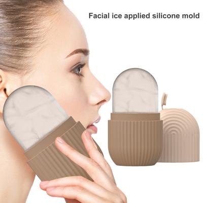 Ледяной роликовый массажер для лица, многоразовый ледяной компресс, мешочек для глаз, удаление пор, сужение лица, силиконовая форма для льда, женский инструмент для ухода за кожей