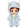 TAKARA TOMY Doll the Good Friends Pretend Play Ages 3 and Up Licca-chan LD-25, Gen-kun, Triplets, Dress-Up Toy,