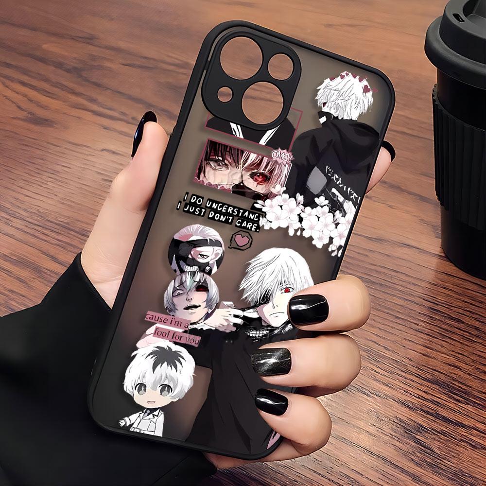 Чехол для телефона Tokyo Ghoul Аниме для Xiaomi Redmi Note 14 13 12 12S 11 11S 10 10S 9T 9S 8 7 Pro Plus 4G 5G Матовый Прозрачный Задний Чехол