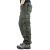 Men's Casual Spring Loose-Fit Outdoor Long Pants - Straight Fit, Large Sizes Available