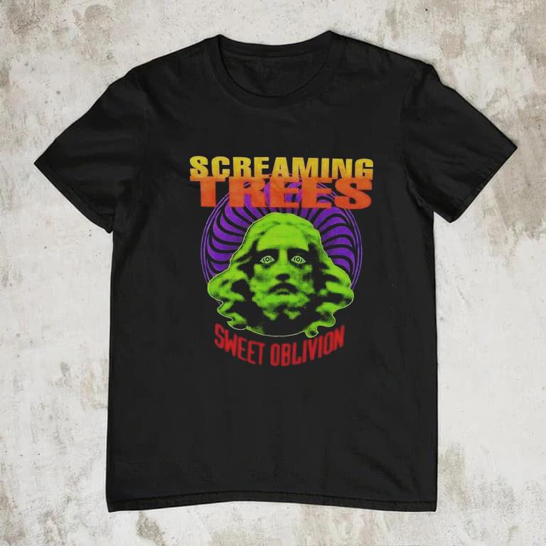 Футболка Screaming Trees Sweet Oblivion Хлопок Черный CL503