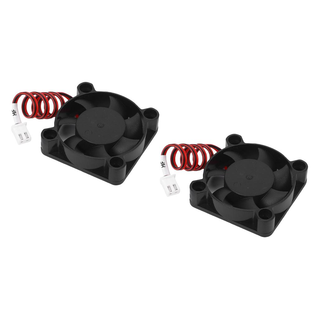 2 Pcs Hot End Cooling Fan 24V Double Ball Bearing 5500RPM High Speed Extruder Hot End Fan for SV08