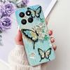 For Honor 400 Smart 2025 Case Fashion Bamboo Flower Soft Silicone Clear Bumper Protective Cover For Honor 400 Lite ABR-NX1 Funda