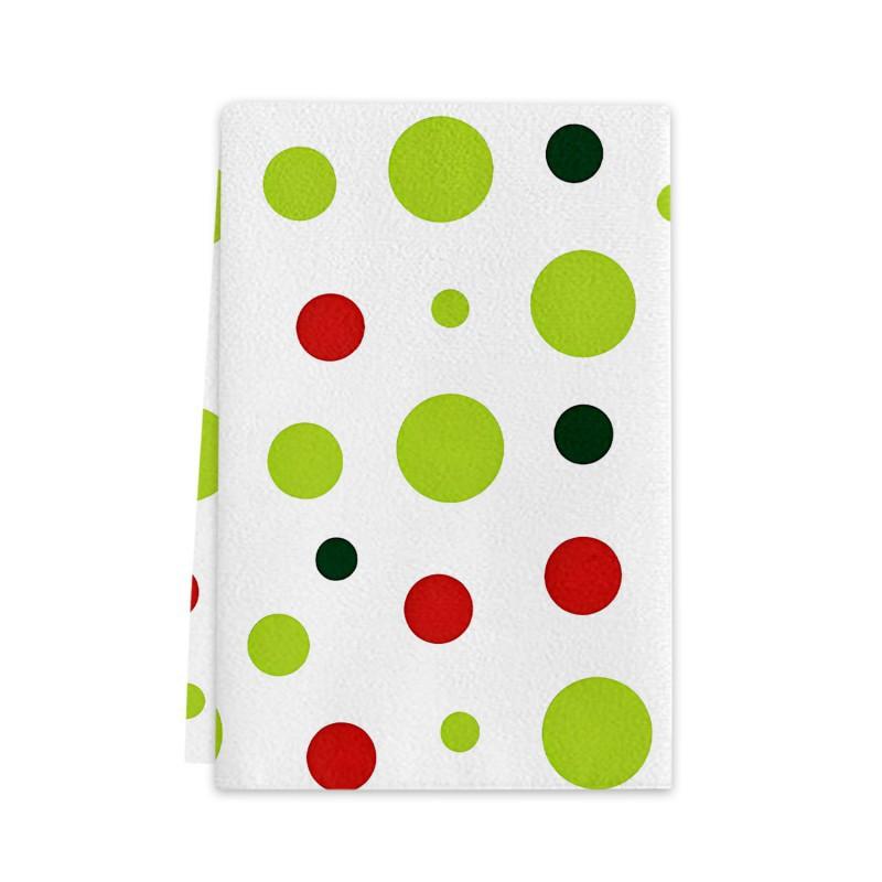 Microfiber Kitchen Towel Dishcloth Cleaning Cloth Washing Dishes Countertop Wiping Non Scratch Absorbent Multi Use Household Utility