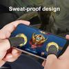 1Pair Finger Cots Non-Scratch Fiber Fiber Sweat Proof Mobile Game Finger Sleeves