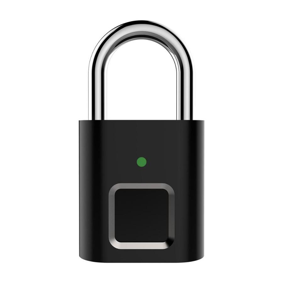 Умный мини-замок с отпечатком пальца, USB-зарядка, бесключевой, универсальный