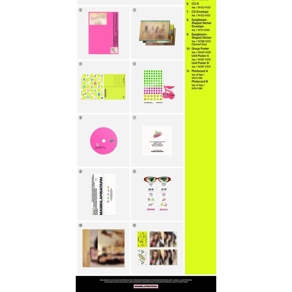 [ПРЕДЗАКАЗ] 4-й мини-альбом ILLIT ‘MAMIHLAPINATAPAI’ (случайный)