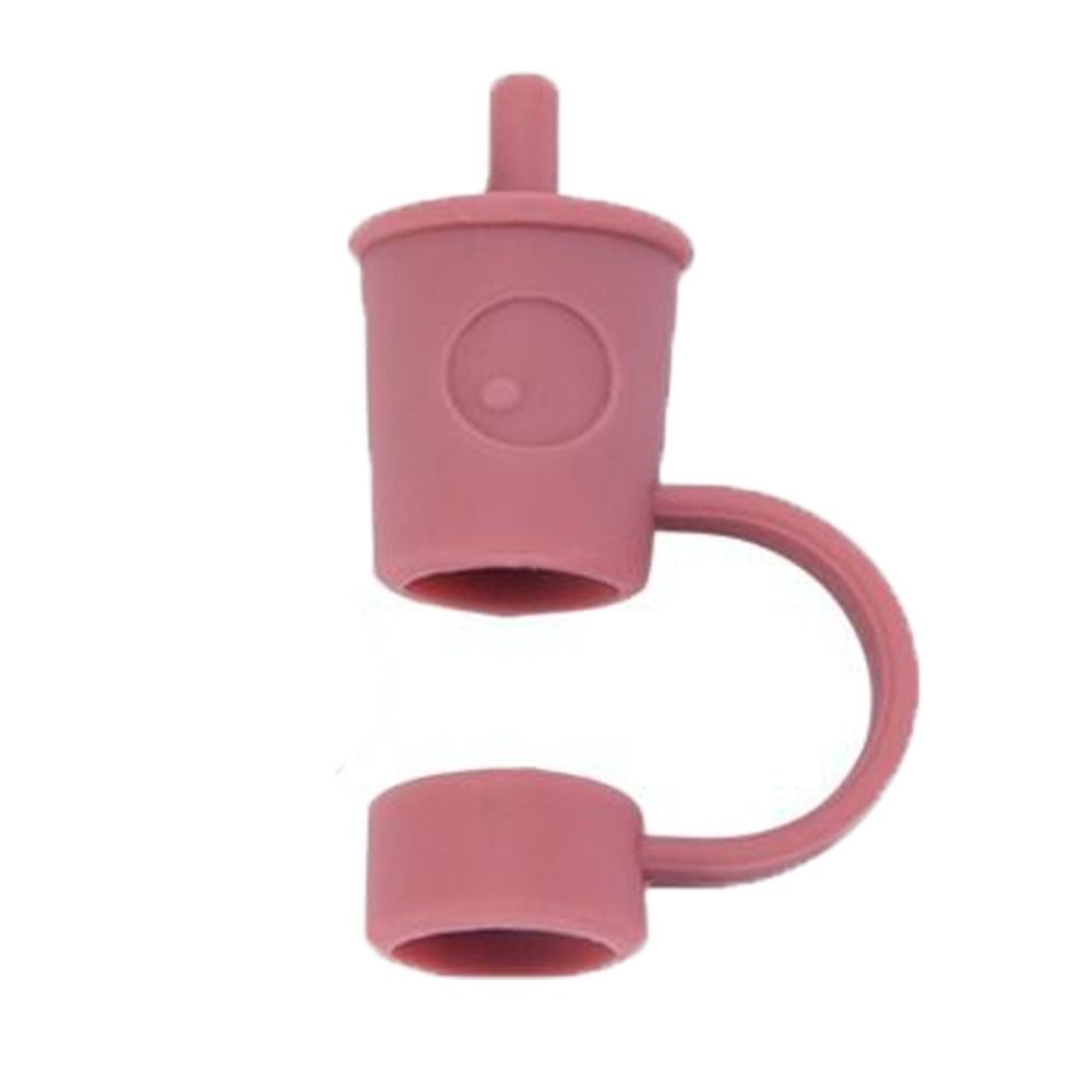 Reusable Straw Tip Caps Dust-Proof Straw Plugs Colorful Straw Tips Lids 8 Mm Straw Tip