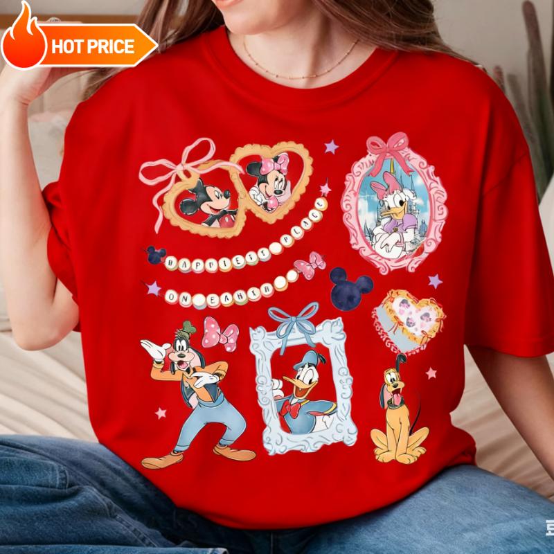 Boy Girl Mouse 2025 Summer Tshirt Family Parentchild Oversized Casual Loose Unisex Women Short Sleeve Tee Top Y2k