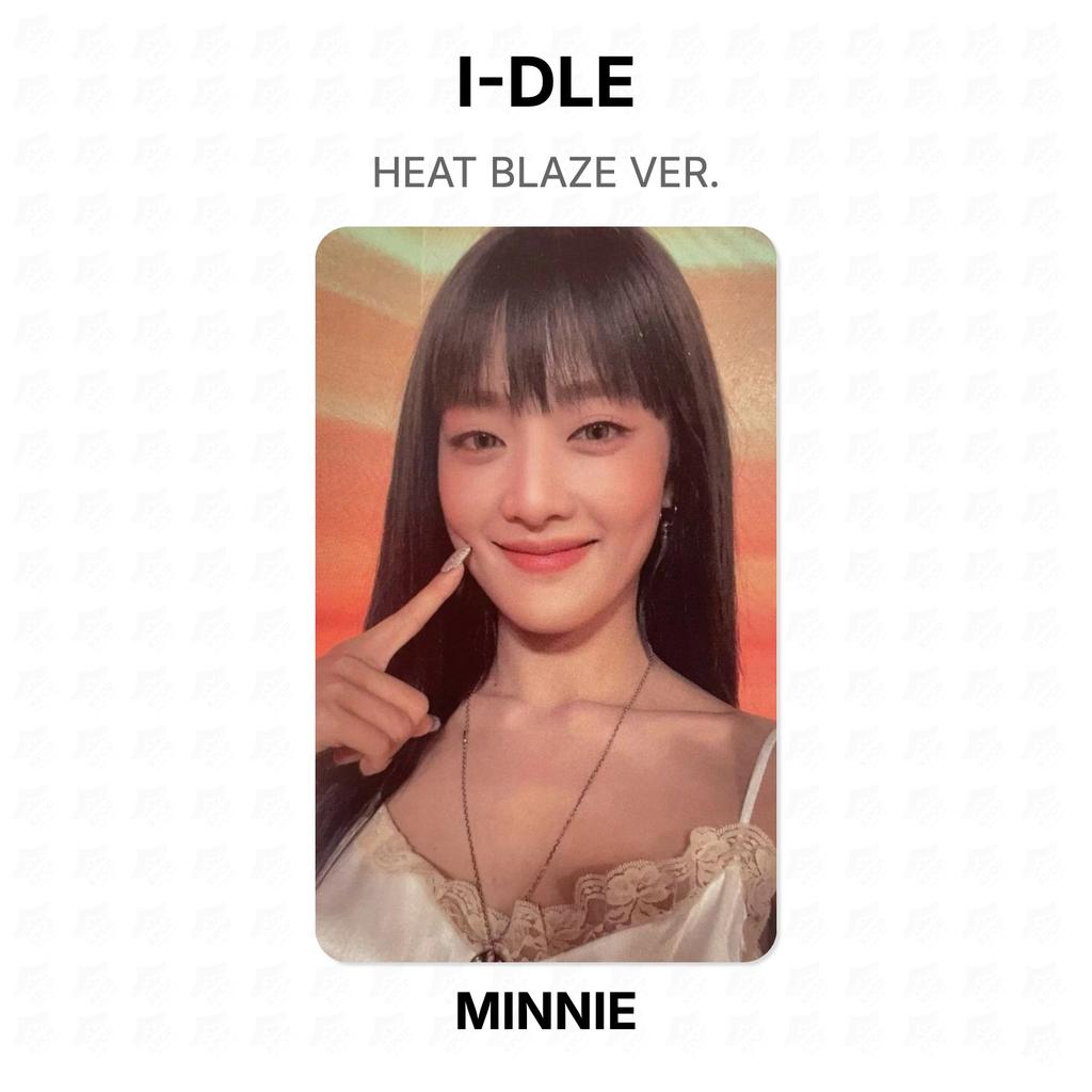 I-DLE HEAT BLAZE ВЕР. Официальная фотокарта