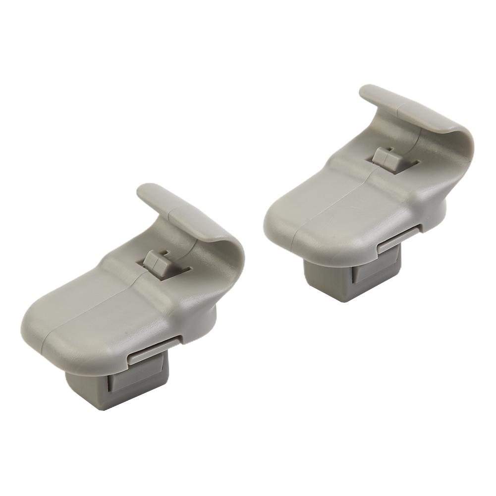 Gray Sun Visor Clips LC62-69-261B-30 LC62-69-261B-75 LC6269261B34 Plastic