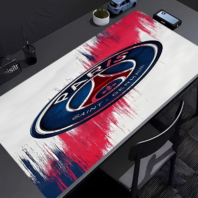 Paris Saint Germain FC logo Mouse Pad - Non-Slip Rubber Base, Smooth Surface for Work,Gaming,Office,And Home Use, Desk Mouse Pad