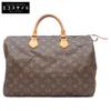 1992 M41524 Monogram Speedy 35 Сумка-тоут Коричневый Б/у