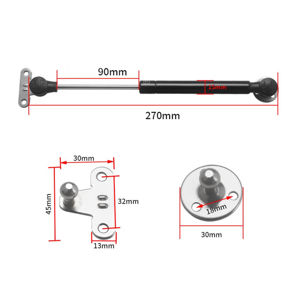 Пневматический гидравлический стержень Tatamis Up-Turn Дверной буфер Heavy Duty Hinge Телескопический пневматический поддерживающий стержень Мебельный аксессуар