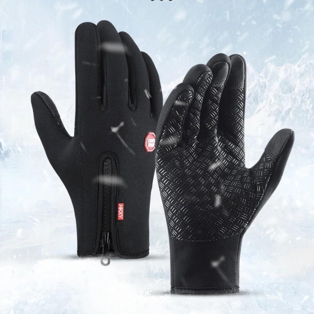 Touchscreen Cycling Gloves Warm Outdoor Sports Gloves Fashion Winter Gloves for Men Women