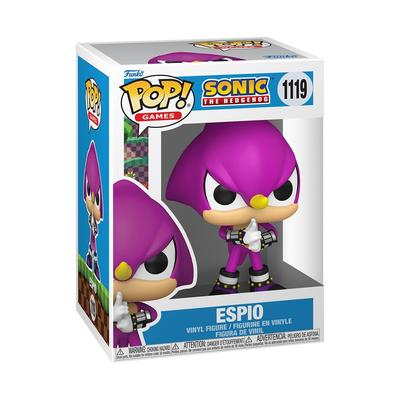 Funko Sonic the Hedgehog Эспио Хамелеон Espio Коллекционная виниловая фигурка Идея для подарка Официальный мерч Игрушка для детей Взрослых Поклонников видеоигр Pop! Игры