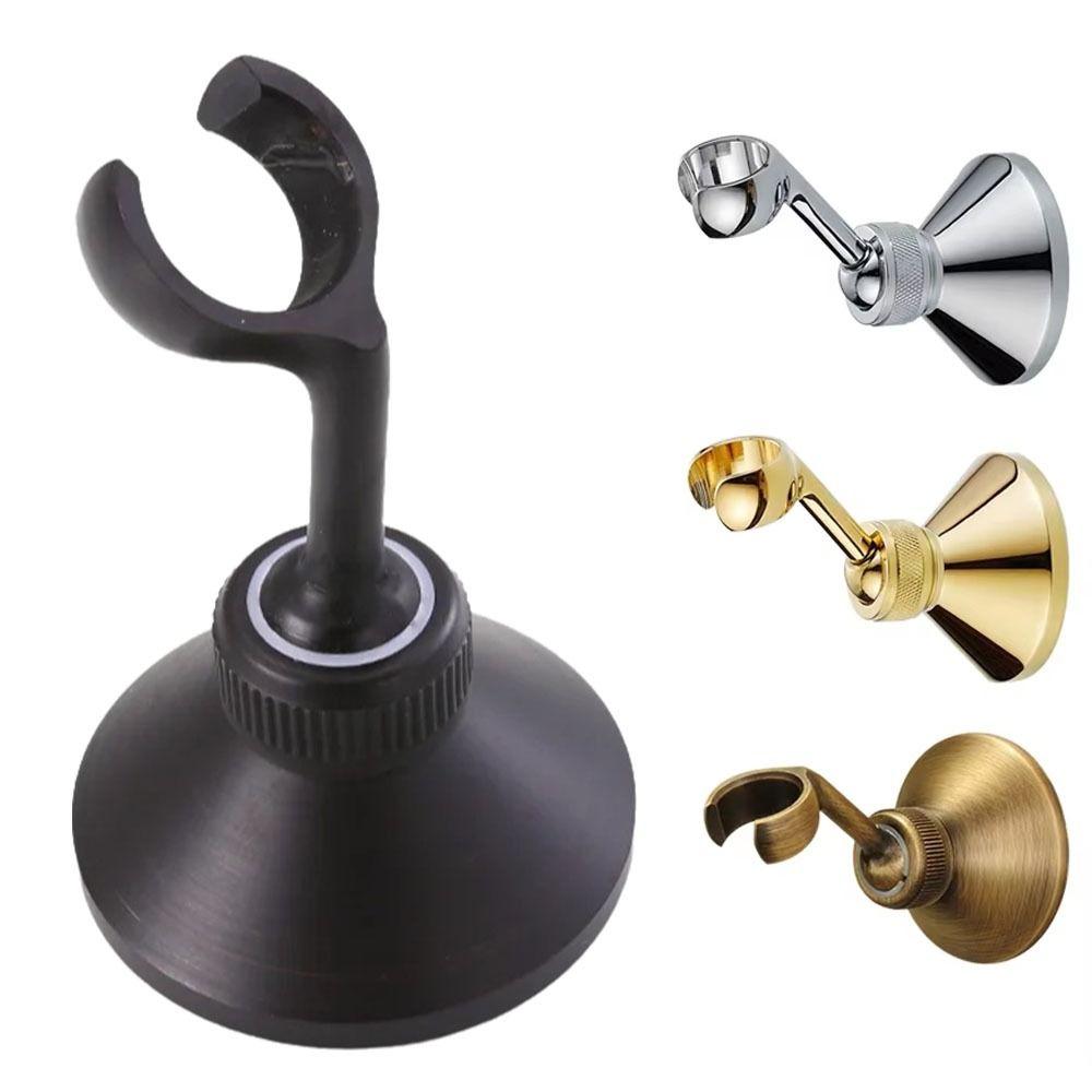 Регулируемый Держатель для душевой лейки Античная латунь Душевой кронштейн Ретро Настенный кронштейн