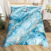Комплект пододеяльников с рисунком мраморной текстуры с постепенным переходом, цифровая печать для трех комплектов постельного белья