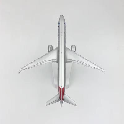 Симуляция 20СМ Американская Модель Самолета 787 Авиалайнер Сплав Литой Самолет Игрушки Коллекционный Дисплей Стенд Дети Взрослые